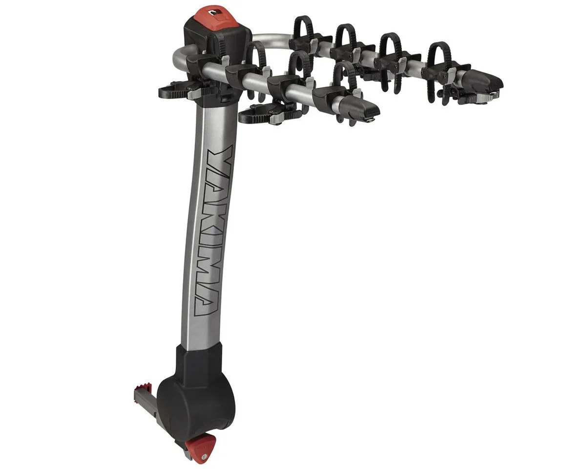 Yakima Ridgeback Bike Hitch Mount Rack (Silver) (4 Bikes) (1.25 & 2" Receiver)